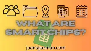 How to Use SMART CHIPS in Google Sheets 🚀 | Contacts, Files, Events & More!