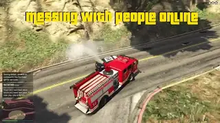 GTA 5 - Messing with people Online