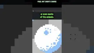 How to draw SNOW in Pixel Art