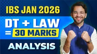 Set A and DT weightage in PAPER 6 IBS | CA Final | Jan'26 | ICAI | CA Shubham Singhal
