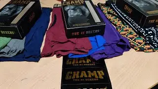 Champ Boxers Unboxing 2019