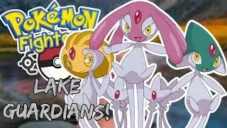 Pokemon Fighters EX - SHINY REFLECTIVE LAKE GUARDIAN TRIO!