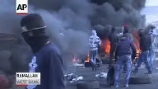 Raw: Palestinian Youth Clash With Israeli Forces
