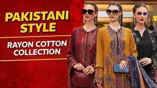 PAKISTANI STYLE EMBROIDERED COLLECTION 🤩|| RAYON COTTON 🤩|| FREE SHIPPING ALL OVER INDIA 🇮🇳||