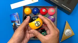 Мячи для пула Mosconi Cup // Распаковка шаров для пула Aramith 