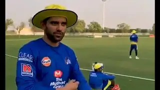 Deepak Chahar takes you through the CSK Practice Game