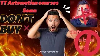 YT Automation Courses Fraud | Scammers Say Bacho | Sachai Kya Hai?