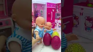 Satisfying With Unboxing Doll Surprise Egg Set Toys, ASMR Video #shorts
