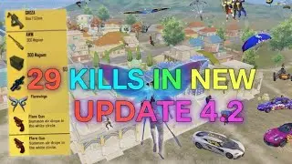29 Kills 🔥 REALLY MY BEST RUSH GAMEPLAY in NEW VERSION #pubg #bgmi Mobile 🔥🔥