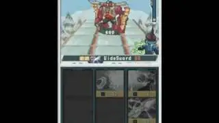 Megaman Starforce 2 Zerker x Saurian-Vs TaurusFire
