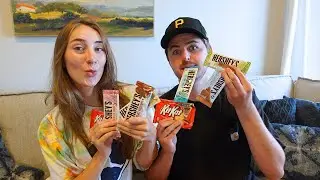 Hershey's World Chocolate Taste Test with My Boyfriend