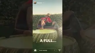 Messi escuchando canci&oacute;n canguro del rapero wos