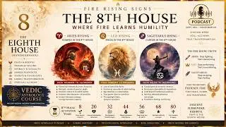 Fire Risings & the 8th House | Aries, Leo, Sagittarius – Randrabhava Rebirth Secrets