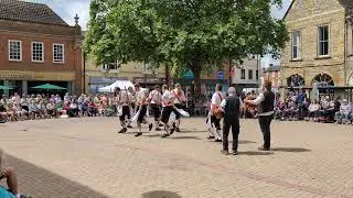 Vale of Evesham National Morris Weekend - Pebworth Morris Men - Evesham Stick Dance