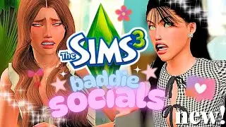 Обзор мода Baddie Socials 🎀💬 | The Sims 3