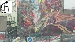 North Street in the rain after UPFEST 2017