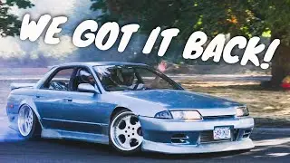 I got the SKYLINE back from More Skids! + Explaining the Totaled Silvia