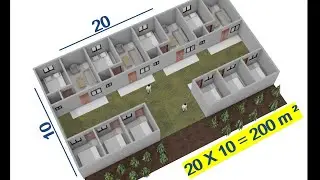 home design - plan de maison sur 200 m²(appartement)#maison #plans #architecture #home