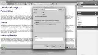 Dreamweaver CC Tutorial  Getting Started with CSS  Managing Styles and External Style Sheets