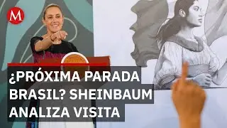 &iquest;Encuentro en puerta? Sheinbaum analiza visitar a Lula da Silva en mayo