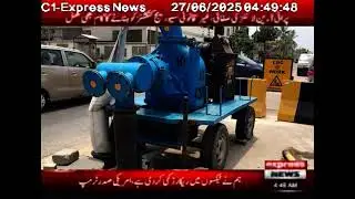 DHA Karachi and CBC in field to manage Monsoon rains.| Express News Report