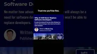 &ldquo;AI will replace software engineers&rdquo; 🤨😳