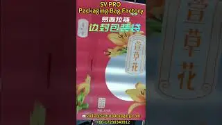 Easy-tear zipper side seal bag #svpropackagingmanufacturer