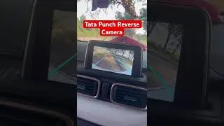 Tata Punch Reverse Camera #parkingcamera #tatapunch #revesecamera