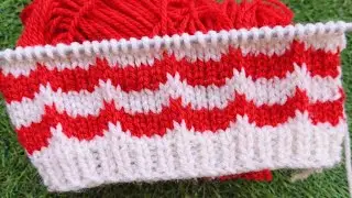दो रंग स्वेटर डिज़ाइन | आसान बुनाई | Latest Knitting Pattern