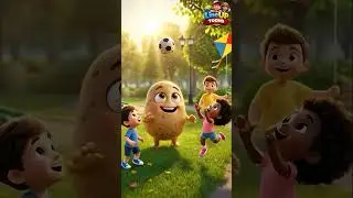Aloo Best Friend 🥔| Kids Learning Short in Hindi | 😄 Fun & Healthy Short |
