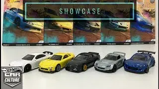 Showcase - Hot Wheels 2019 Car Culture Street Tuners Set