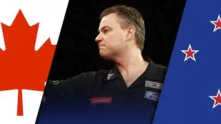 Darts World Cup 2015: Canada vs New Zealand | 1st Round | German
