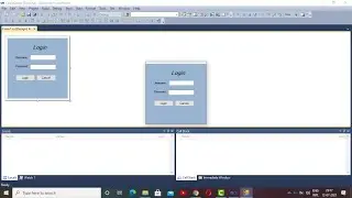 Login form design and validating using C# and SQL Server