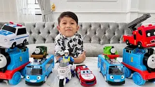 Go Thomas and Friends, Saya SUka Bermain Thomas dan Bus Tayo, Tayo Little Bus