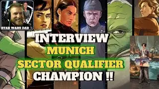Интервью с чемпионом отборочного турнира «Сектор»!! | Star Wars Unlimited