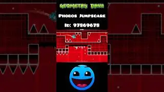 PHOBOS Jumpscare in Geometry Dash 🤯 #geometrydash #trending #robtop #feedshorts #fyp
