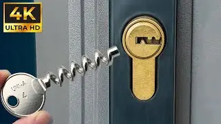 Аварийное открытие дверей без ключа 😱 Это нужно каждому дому, но никто этого не делает!!