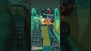 Subway Surfers Ribbon in Haunted Hood #subwaysurfers #gaming #shorts #hauntedhood #edinburgh #viral