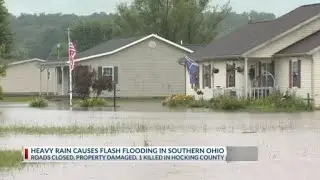 Heavy rain causes flash flooding in Southern Ohio