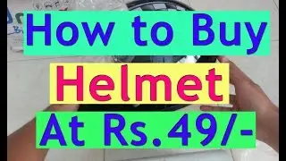 How to buy Droom Helmet on Sale for 49/- Only with (Proof)