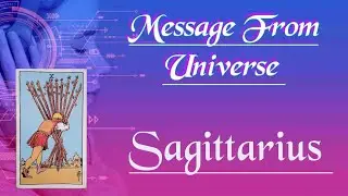 Sagittarius ♐ Fear, Anxiety of Past Events is a Load Bearing Down on U #tarot #sagittarius #message