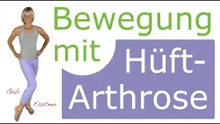 🦖 19 min. Bewegung mit Hüftarthrose / Wahrnehmen, bewegen und stabilisieren, ohne Geräte, im Stehen