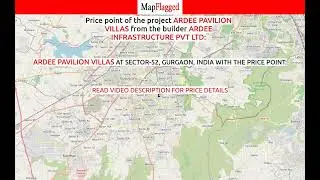 Gurgaon | Ardee Pavilion Villas by Ardee Infrastructure Pvt at Sector-52 | MapFlagged
