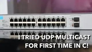 I tried UDP multicast for the first time in C!