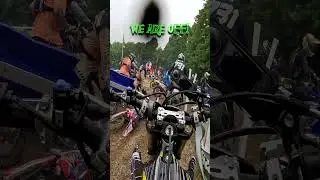 The start of the race! - AWRCS round 4 Hog Hunter - Dirt bike woods racing - Yamaha YZ250fx