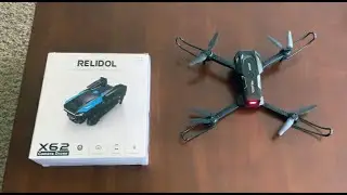RELIDOL - Drone with 1080P Camera - Foldable Remote Control Quadcopter review