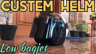 CUSTEM HELM TRX HONDA JADI HELM BOGO || LOW BAGJET