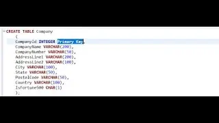 SQL  - CREATE  AND DESC COMMAND