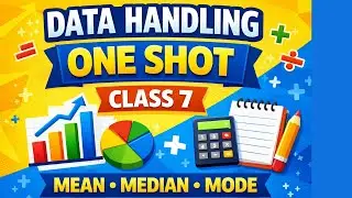 Class 7 Data Handling One Shot | Full Chapter Explained | CBSE Maths