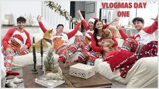 За кулисами!!Рождественское вступление 2025/Результат в КОНЦЕ.ДЕНЬ VLOGMAS #1